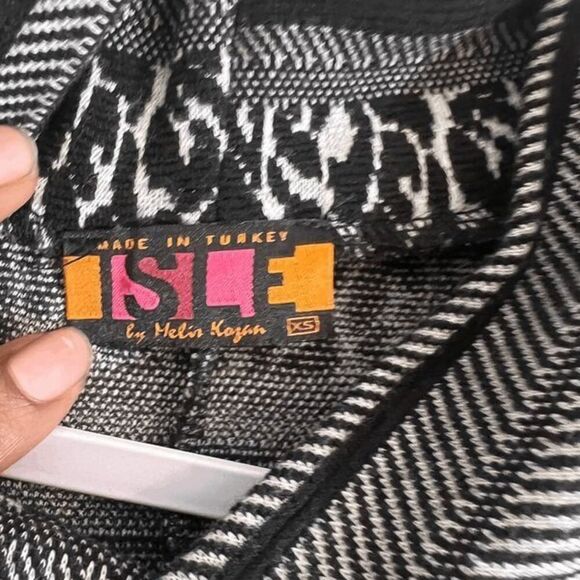 Isle by Melis Kozan Dress XS Knit Cowl Neck Sweater - Picture 3 of 3